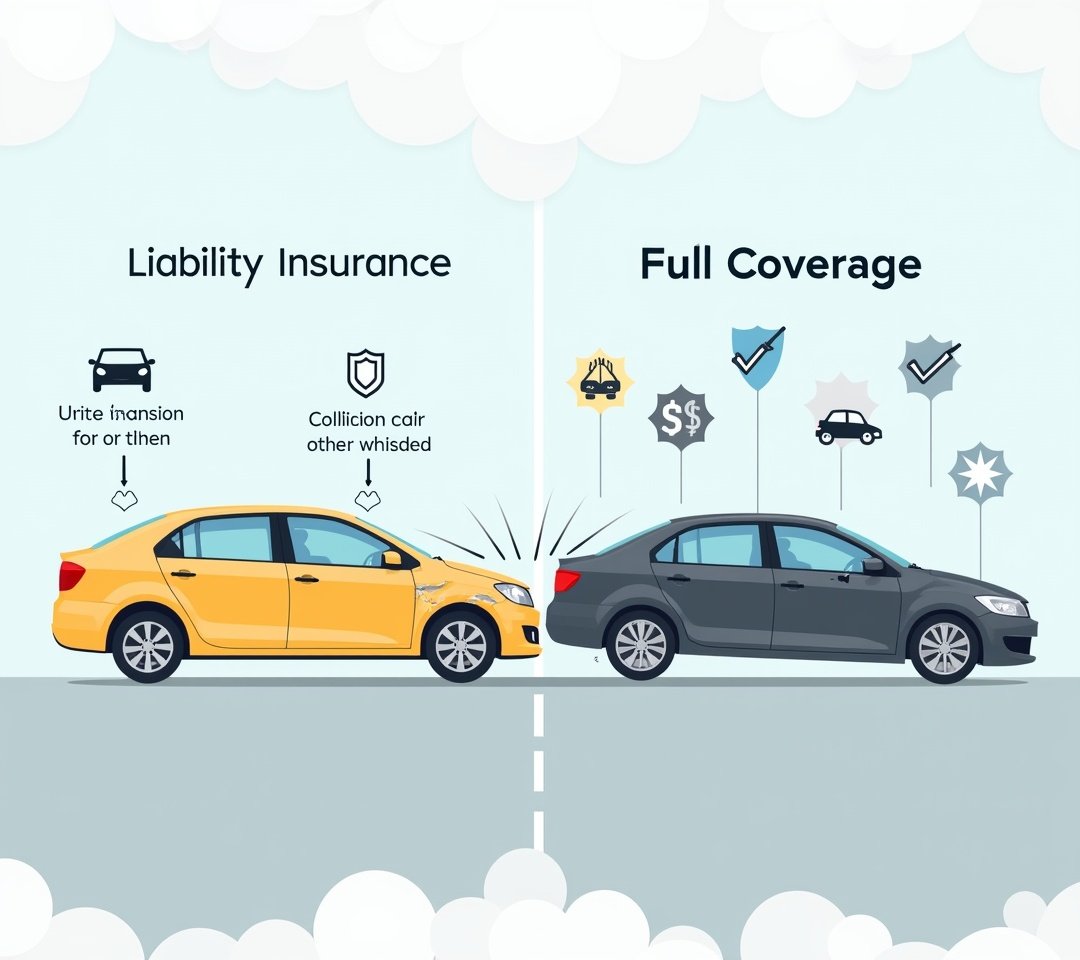 Liability vs. Full Coverage: What’s the Difference?