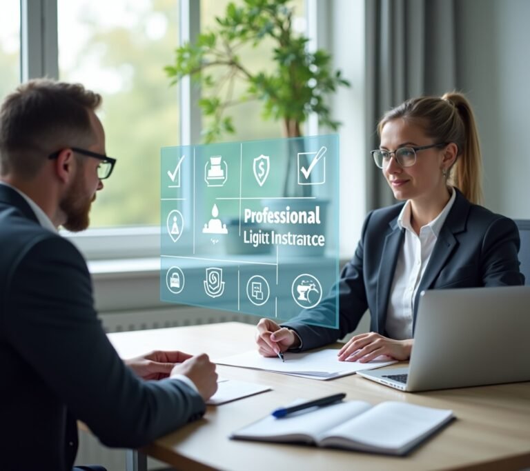 Freelancer working at laptop