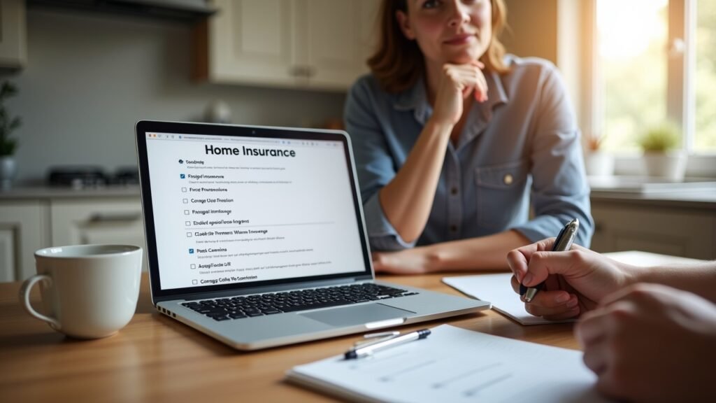Homeowner adding coverage options