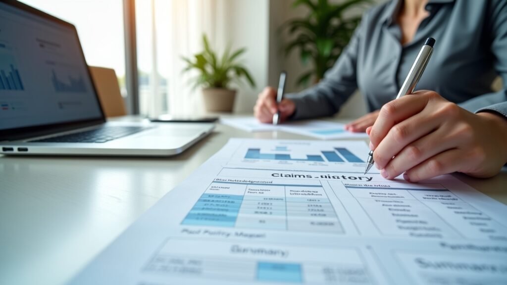 Claims history report