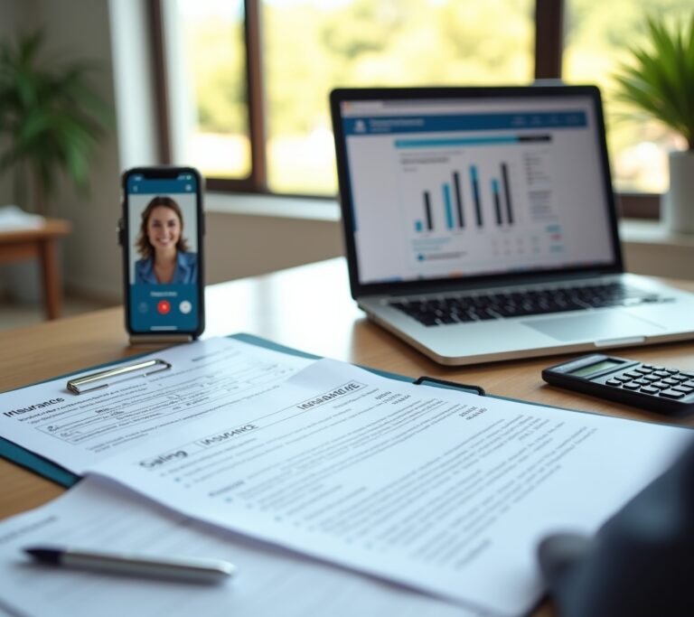 Person signing new insurance contract