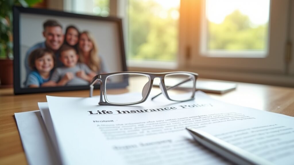 Life insurance policy document