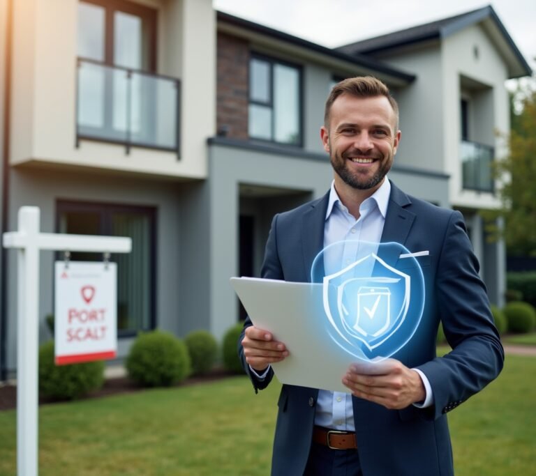 Landlord handing keys to tenant